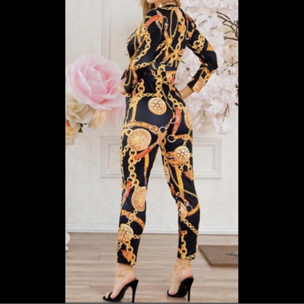 Chain jumpsuit - Picture 2 of 2
